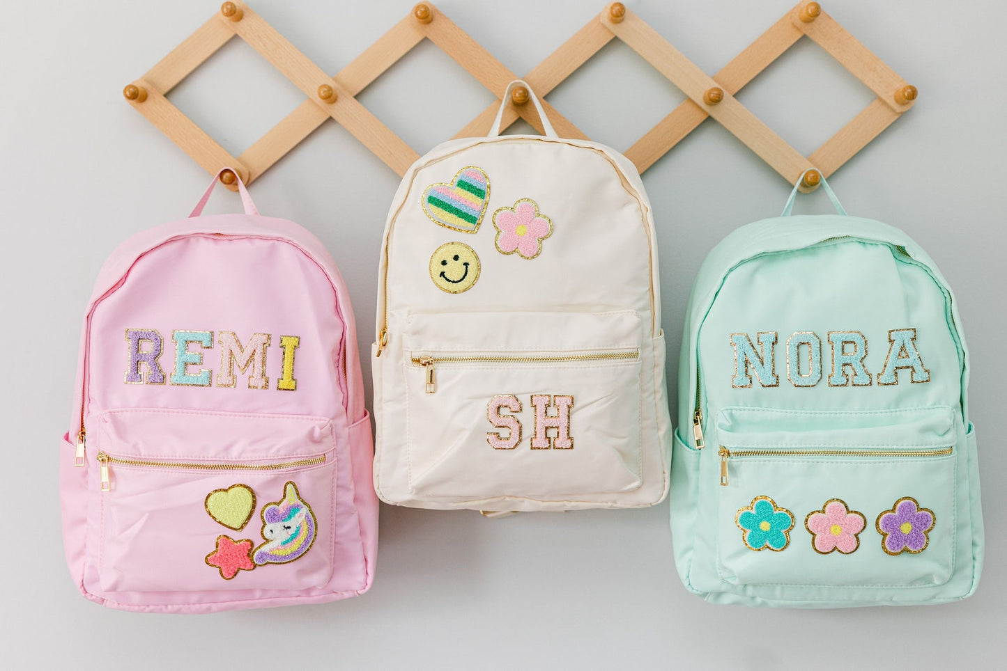 Personalized Kids Backpack - Customizable Patch School Bag - Fun & Durable Bookbag for Boys & Girls
