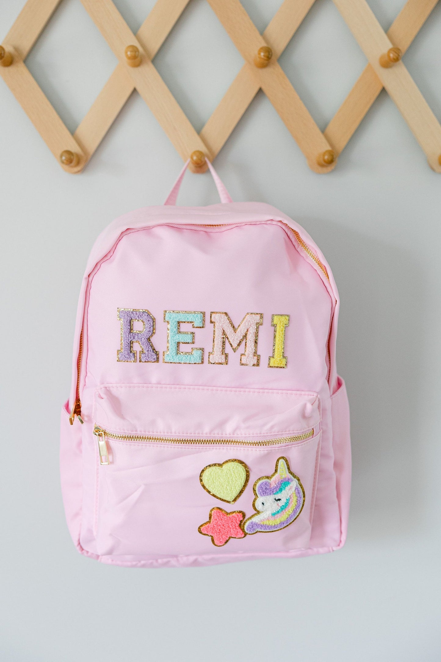 Personalized Kids Backpack - Customizable Patch School Bag - Fun & Durable Bookbag for Boys & Girls