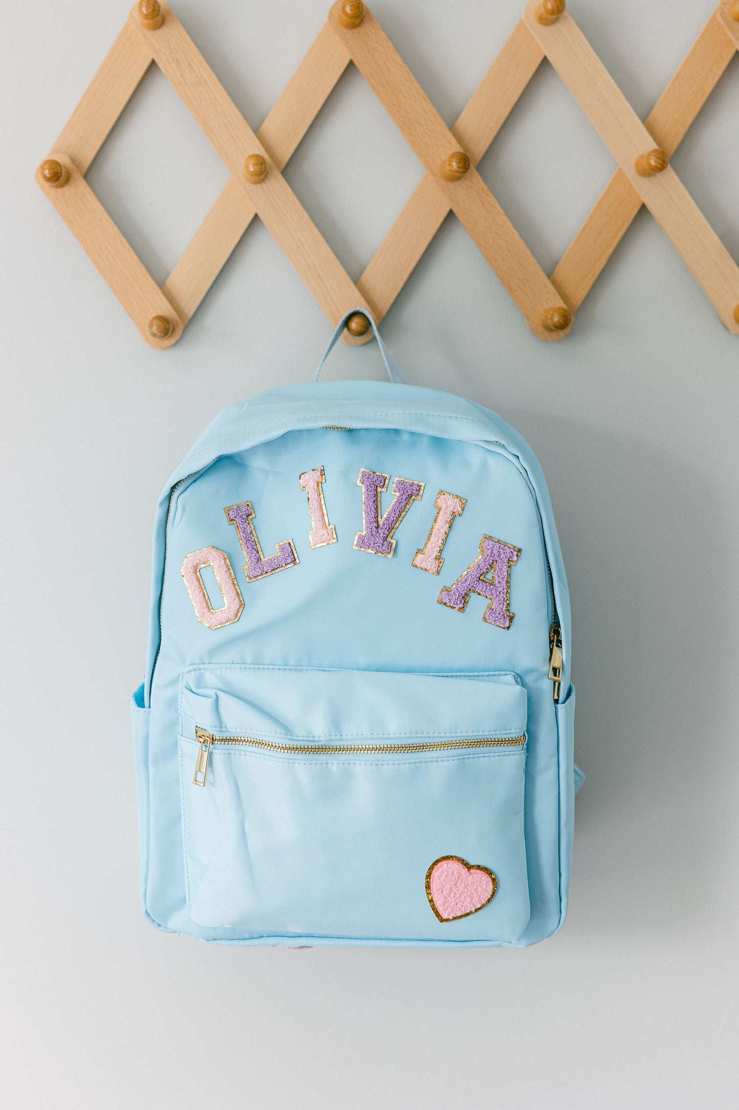 Customizable Patch Backpack – The Perfect Personalized School Bag for Kids!
