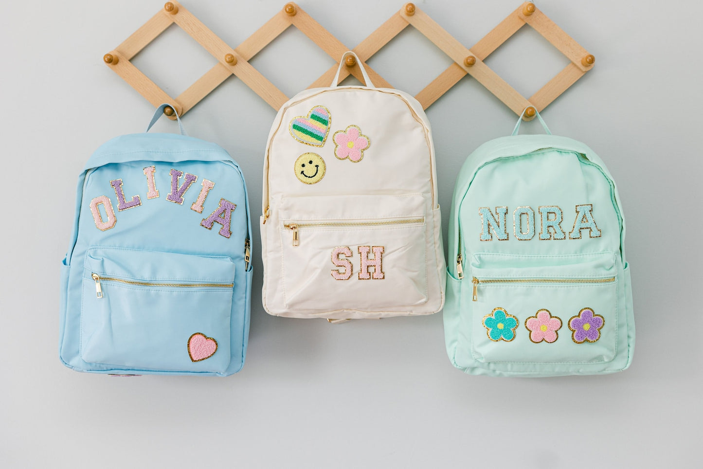 Customizable Patch Backpack – The Perfect Personalized School Bag for Kids!