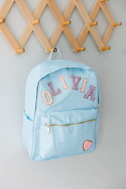 Customizable Patch Backpack – The Perfect Personalized School Bag for Kids!