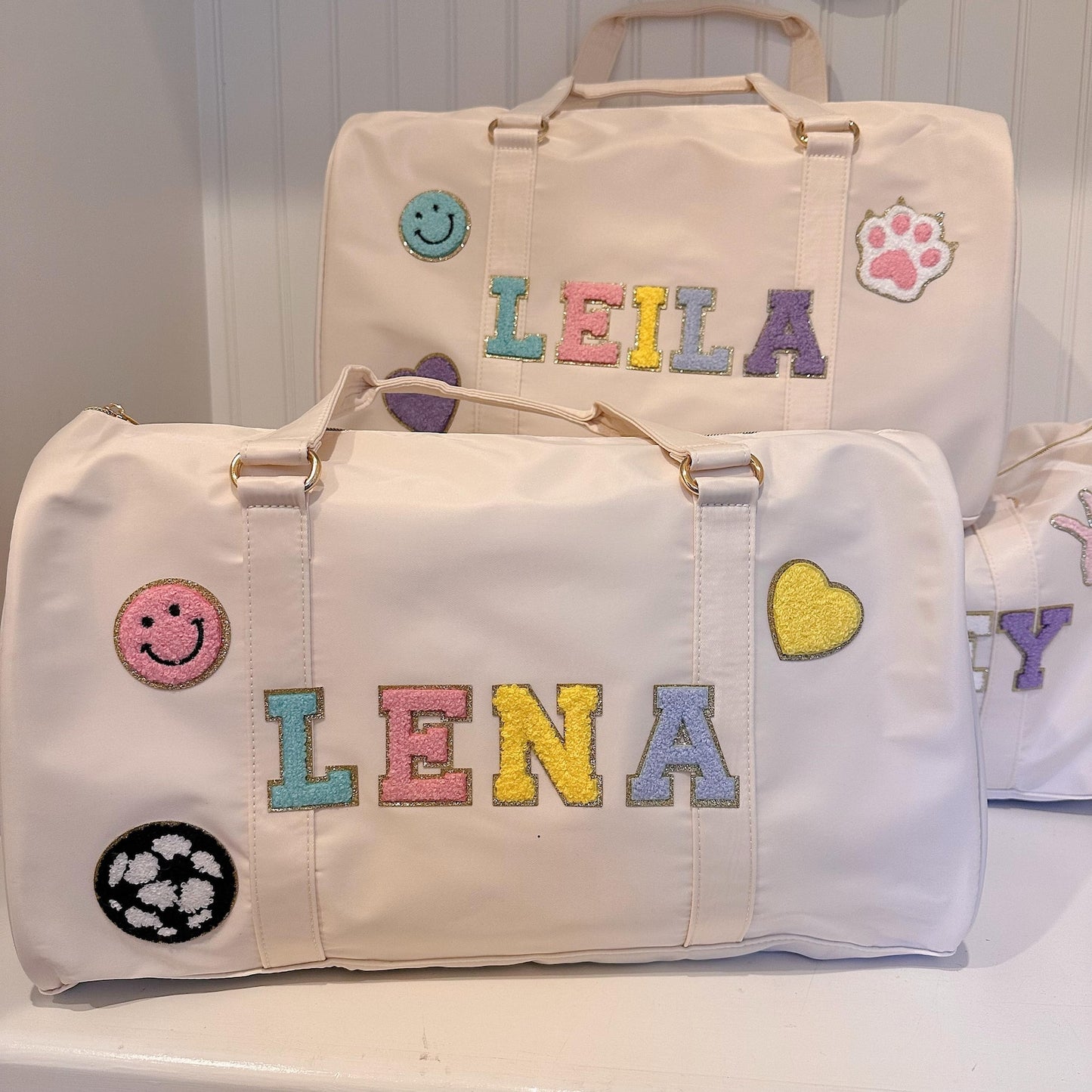 Monogrammed Ballet Dance Bag – Custom Name Duffle for Girls – Cheer, Gymnastics & Dance Class Essentials
