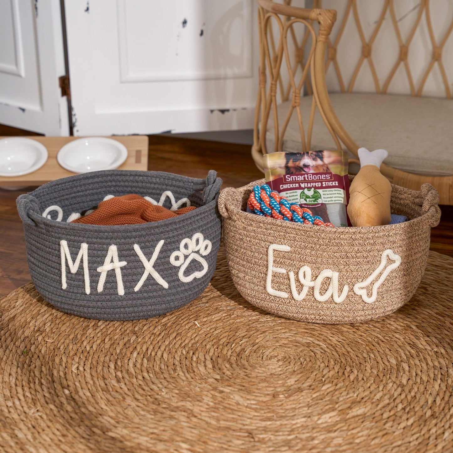 Personalized Pet Toy Storage Basket | Keep Their Favorites Safe & Tidy
