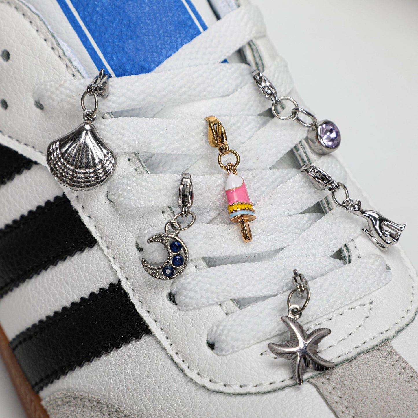 Personalized Sneaker Charms | Custom Shoe Jewelry with Initials & Symbols | Cute Shoelace Accessories for Women | Gift for Sneakerheads | Air Force 1 Decor